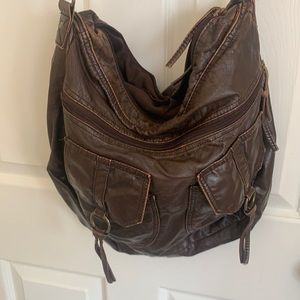 Brown slouchy Bag